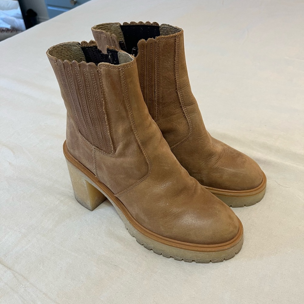 Free People leather boots